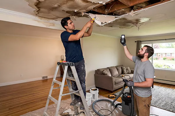 Ceiling Water Damage Restoration Dana Point
