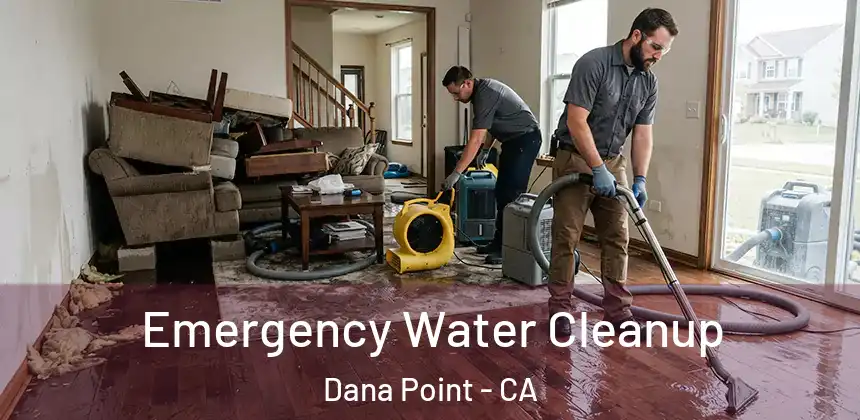 Emergency Water Cleanup Dana Point - CA