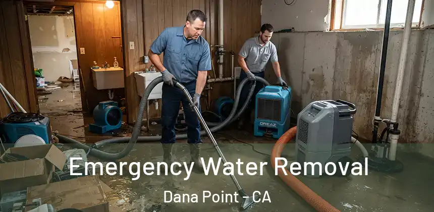 Emergency Water Removal Dana Point - CA