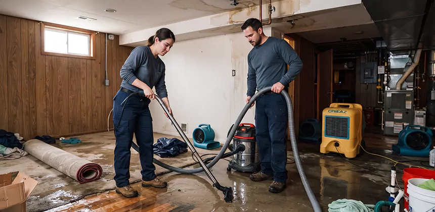 Frozen Pipe Burst Cleanup in Dana Point