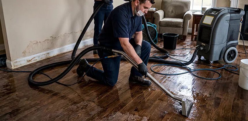 Hardwood Floor Water Extraction in Dana Point